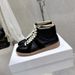Summer New Sneakers Unisex Couple Style Flat Top Round Toe Comfortable Versatile High Version De Xun Shoes_vogvips.com