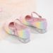 2026 Soft Shoes Girls' Princess Sole Performance Spring Autumn Bowknot Fashion Sweet Cute Non-slip Rainbow Children's Hi_vogvips.com