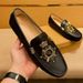 Luxury Footwear Loafers For Men, "Little Bee" Beanie Desshoesner Casual Shoes, Slip-On Men's Leather Shoes_vogvips.com