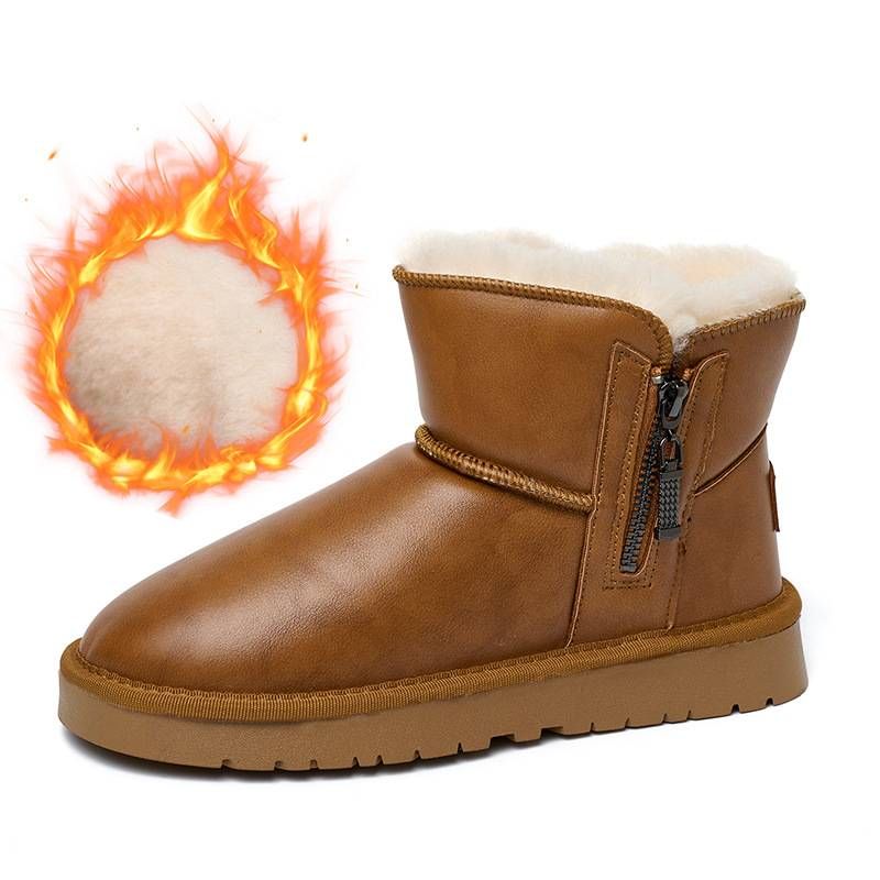 Women's Shoes Winter New Snow Boots Women Plus Velvet Thick Sole Casual Cotton Shoes Cold Protection Warm Foreign Trade Casual Women's Boots_vogvips.com