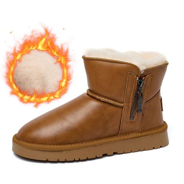 Women's Shoes Winter New Snow Boots Women Plus Velvet Thick Sole Casual Cotton Shoes Cold Protection Warm Foreign Trade Casual Women's Boots_vogvips.com