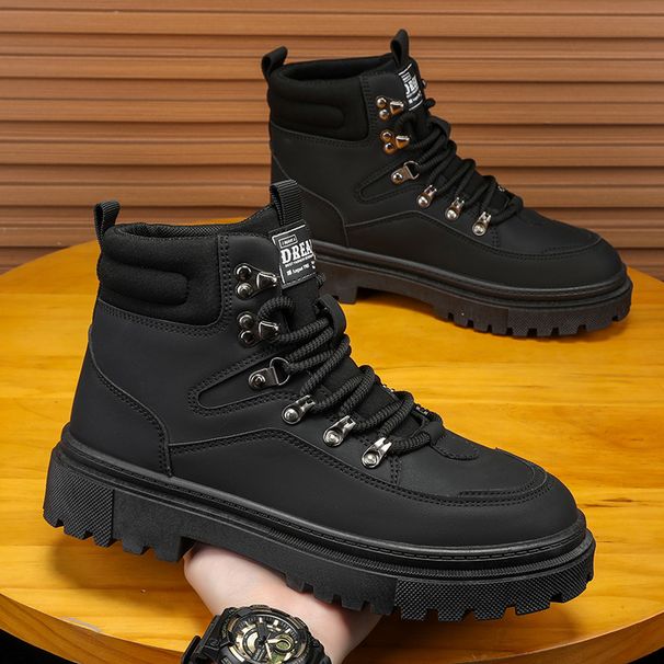 New British-style Martin Boots, Men's Work Boots, Men's Shoes And Boots For Autumn And Winter_vogvips.com