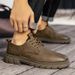 European Warm Series 2025 Autumn New Trendy British Style Men's Boots Student Durable Low-top Work Martin Shoes_vogvips.com