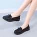 New Cross-border Wish Summer Autumn European And American Foreign Trade New Fashion Round-toe Slip-on Large Size_vogvips.com
