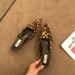 Women's Open-toe Mules For Outdoor Wear, 2025 Autumn New Model, Low-heeled French Suede Leopard Print Pointed Toe_vogvips.com