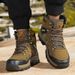 Hiking Shoes Men Boots High-Top Fashion Comfortable Durable Non-Slip Sole Lace-Up Camouflage Outdoor Men Shoes_vogvips.com