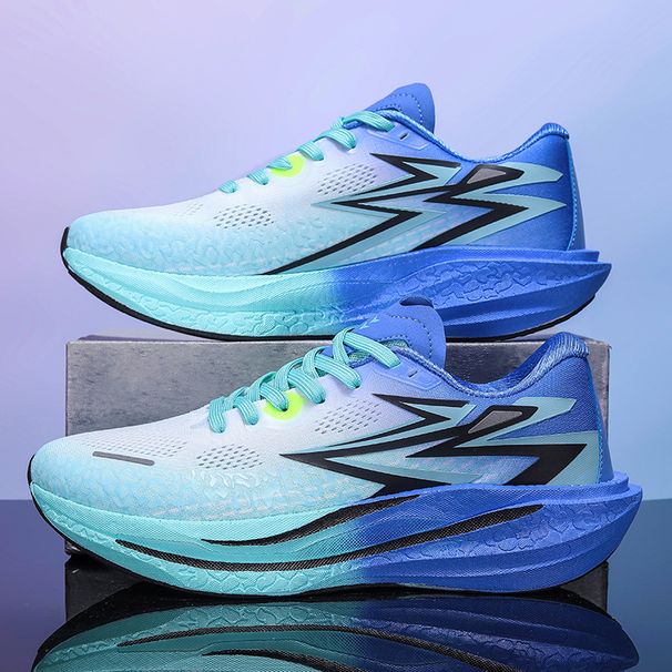 Men's Sneakers 2025 Summer New Breathable Student Exam Running Popcorn National Trend Marathon Training Shoes_vogvips.com