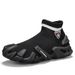 Women's Shoes Men's High Top Spring New Versatile Sports Socks Casual Trendy Shoes One Step Lightweight Non Slip Outdoor Trendy Shoes_vogvips.com