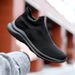Fashion Ankle Boots Sports Shoes Men Outdoor Flat Bottomed Warm 2024 Winter Plush Casual Mountaineering Cotton Shoes Thick Soled Boots_vogvips.com