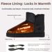 Men's plus Size Winter Snow Boots 2024 Style Thick Fleece Lined Warm Non Slip Waterproof Korean Casual Cotton Shoes_vogvips.com