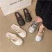 2025 Popular Model: Round-toe, Shallow-cut, Soft-soled, Soft-surface, Korean-style Casual Versatile Loafers For Women,_vogvips.com