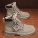European Warm Series Autumn Leather Cashew Flower Color Block 2025 Trendy New High-top Workwear Motorcycle Men's Martin Boots_vogvips.com