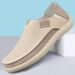 Men's Genuine Leather Casual Lazy Shoes Men Breathable Slip-on Mens Driving Flats Comfortable Loafers Business Moccasins_vogvips.com