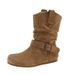 Suede Western Cowboy Martin Women's Shoes 2025 New Spring And Autumn Two-Way Korean Style Short Boots Versatile_vogvips.com