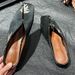 Women's Shoes Printed Single Shoes For Women, French Style Flat Elegant Closed Toe Half Length Slippers For Outdoor Wear._vogvips.com