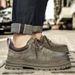 New Leather Spring Men's Shoes High-top Men's Heightening Tooling Martin Boots_vogvips.com