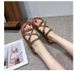 French-style Vintage Cross-strap Thick-soled Sandals Women, New Summer 2026, Elegant Fairy Style, Suitable For Pairing_vogvips.com