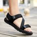 Men's Sandals Summer New High-end Non-slip Outdoor Fashion Driving Korean Style Youth Beach Shoes_vogvips.com