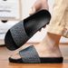 large Size, High-end EVA Slippers, Outdoor Wear, Suitable For Home Use, Men, With A Comfortable Feeling Of Stepping On_vogvips.com
