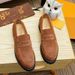 Leather For Men, Autumn Low Cut Genuine Leather Fashion Trend Versatile Bean, Black Waterproof British Style Men's_vogvips.com