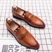 Men's Leather 2021 New Business Formal Korean Style Trendy British Large Size Casual Pointed Toe Hairstylist Shoes_vogvips.com