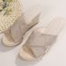 2024 Summer New Fashion Wedge Casual Waterproof Platform Slippers Thick Sole High Heel Sandals For Women_vogvips.com