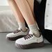 Little White Shoes Student Height Increase Sports Board Shoes Tide Casual Shoes Street Bread Shoes_vogvips.com
