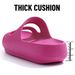 Bebealy New Women's Flat Slippers Summer Sandals Fashion Soft Home Shoes Outdoor Non-slip Beach Slippers Indoor Cloud Slippers_vogvips.com