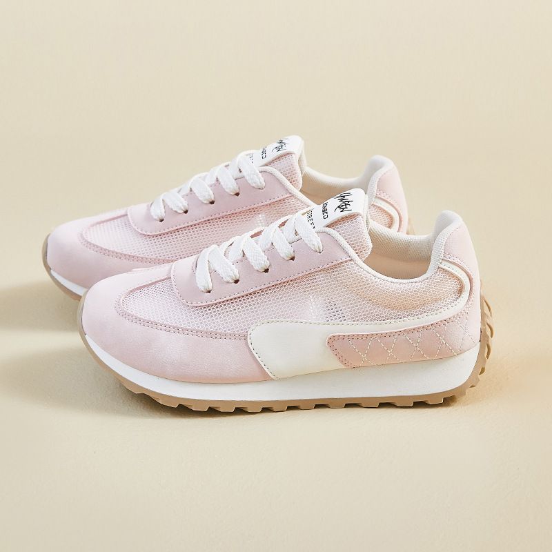Forrest Gump Shoes Schoolgirl Sports Breathable Casual Shoes Platform Heightening Shoes_vogvips.com