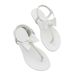 Cross-border Roman Flat Women's Sandals 2026 Summer New European And American Large Size Pearl Bowknot Thong Fashion_vogvips.com