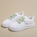 Velcro White Autumn New Korean Version Student Running Board For Women Breathable Women's Shoes Sh01_vogvips.com