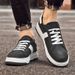 Men's Board Shoes Leather Surface Casual Shoes Men's Large Size Men's Shoes Board Shoes_vogvips.com