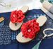 Flip Flops, Flat Bottomed Cowhide Sole, Embroidered Cloth Slippers, Nail Bead Beach Women's Sandals, Flip Flops_vogvips.com