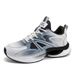 Low MOQ Customize Men Luminous Fashion Casual Sneakers Soft Sole Blank Mesh Breathable Sports Running Shoes For Man_vogvips.com