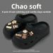 Thick Ins Student Croc Shoes Women's Outdoor Summer Soft Sole Wear-resistant Couple Breathable Slippers Women_vogvips.com