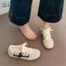 Yellow Leather German Training Shoes Women's Shoes Women's Shoes Flat Casual Sports Board Shoes_vogvips.com