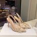 French Style Crystal Silver Bow High Heels Women Shallow Mouth Stiletto Pointed Toe Closed Back Sandals Wedding Bride_vogvips.com