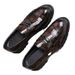 Autumn And Winter Plus-Size Slip-On Glossy Leather Loafers, Business And Wedding Leather Shoes For Men, Trendy Size 48_vogvips.com