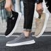 Summer New Board Breathable Thin Mesh Men's One Step Sports And Casual Shoes_vogvips.com