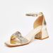 Fashion Chunky Diamond Sandals Open Toed Bare Strap With High Hollow Heels_vogvips.com