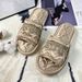 European Style Fabric Couple Slippers Unisex Indoor Use Non Slip Quiet Rubber Soles All Seasons_vogvips.com
