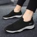 Summer Flying Weaving Walking Leisure Sports Couple Breathable Shoes, Middle Aged And Elderly Shoes_vogvips.com