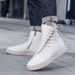 Four Seasons Really Super Board Shoes Casual Shoes Korean Version Student Shoes Men's Shoes Trendy Shoes_vogvips.com