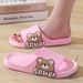 2025 New Trendy Brand Women's Outdoor Bear Korean Edition Cool Couple Home Four Seasons Slippers Women_vogvips.com