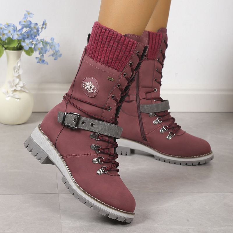 Women's Ultra-Warm Snow Boots – Fur Lined Winter Boots (High Top & Non-Slip)_vogvips.com