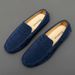 Suede Leather Mens Loafers Fashion Walking New Comfy Man Drive Flats Classic Original Style Men Casual Shoes Moccasins_vogvips.com
