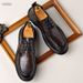 Euro Step Men's Business 2025 Autumn New Casual Commuter Single Lace-up Genuine Leather Formal Shoes_vogvips.com