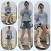 Silver French Pearl Mary Jane Small Leather Shoes Women's Spring And Autumn Versatile Retro Light Mouth Flat Bottom With Skirt_vogvips.com