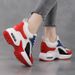 Women's Dad Shoes Trend New Breathable Thick Bottom Heightened Sports Casual Shoes Real Air Cushion_vogvips.com