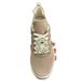 Pink White Color-Blocked Fashionable Women's Thick-Soled Dad Shoes With Fly-Knit Straps, Height-Increasing Sneakers For_vogvips.com